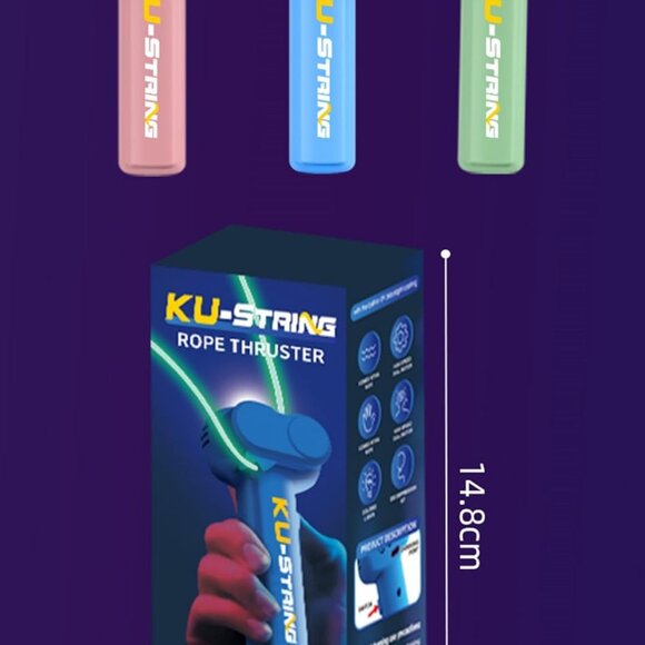 The dark loop rope launcher propeller,Hand Held Novelty Fun LED(1 set) - Picture 5 of 8